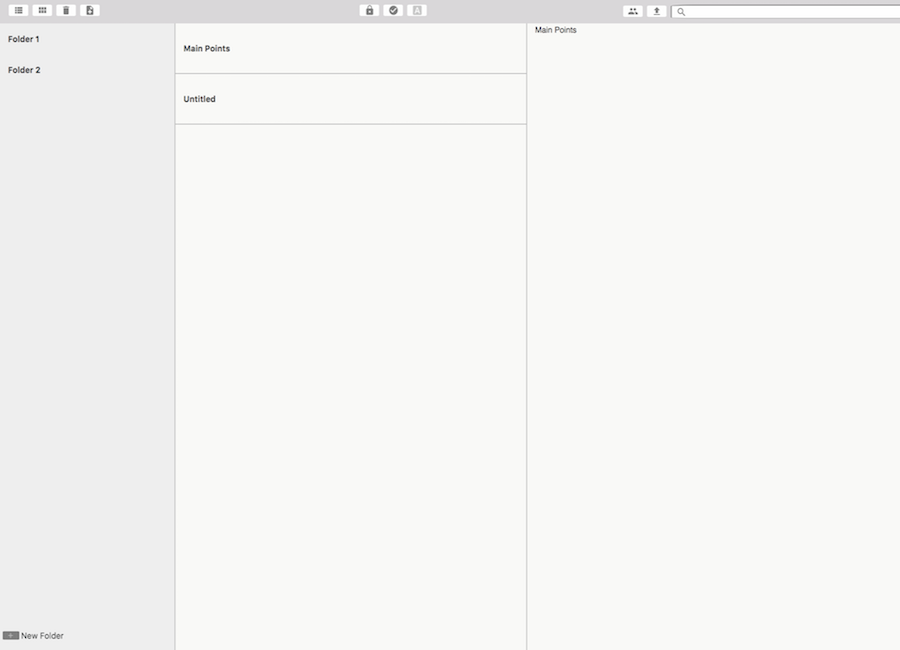 Notebook app